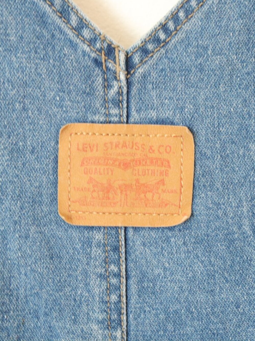Retro Y2K Levi's Denim Overall / 18-24M - Picture 4 of 5